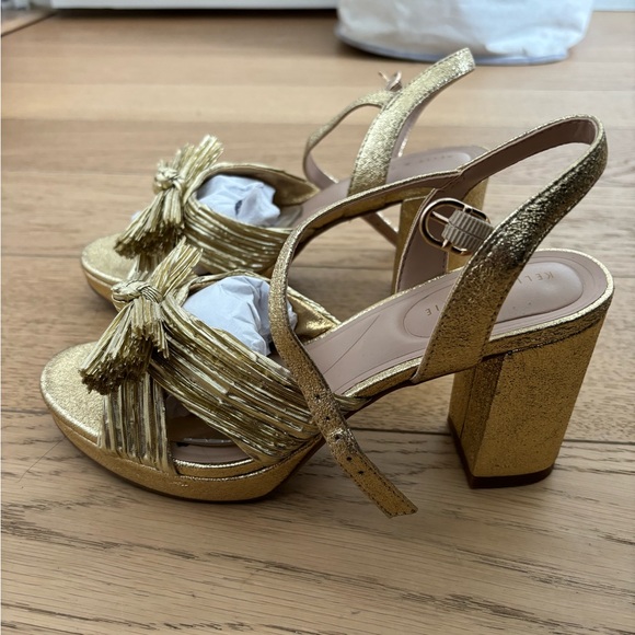 Kelly & Katie Gold Heather Sandal - Picture 2 of 4